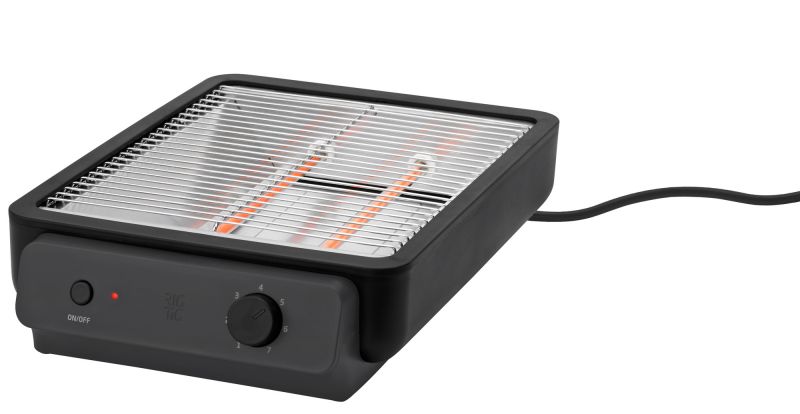 Foodie Flatbed Toaster Schwarz RIG TIG by Stelton EINZELSTÜCK